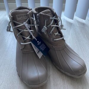 Brand new, never worn, Sperry boots.